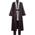 thumbnail image 1 of Disfraz de túnica para adulto, caballero, con capucha, uniforme, conjunto completo, para hombre, Halloween, cosplay, capa, 1 of 5