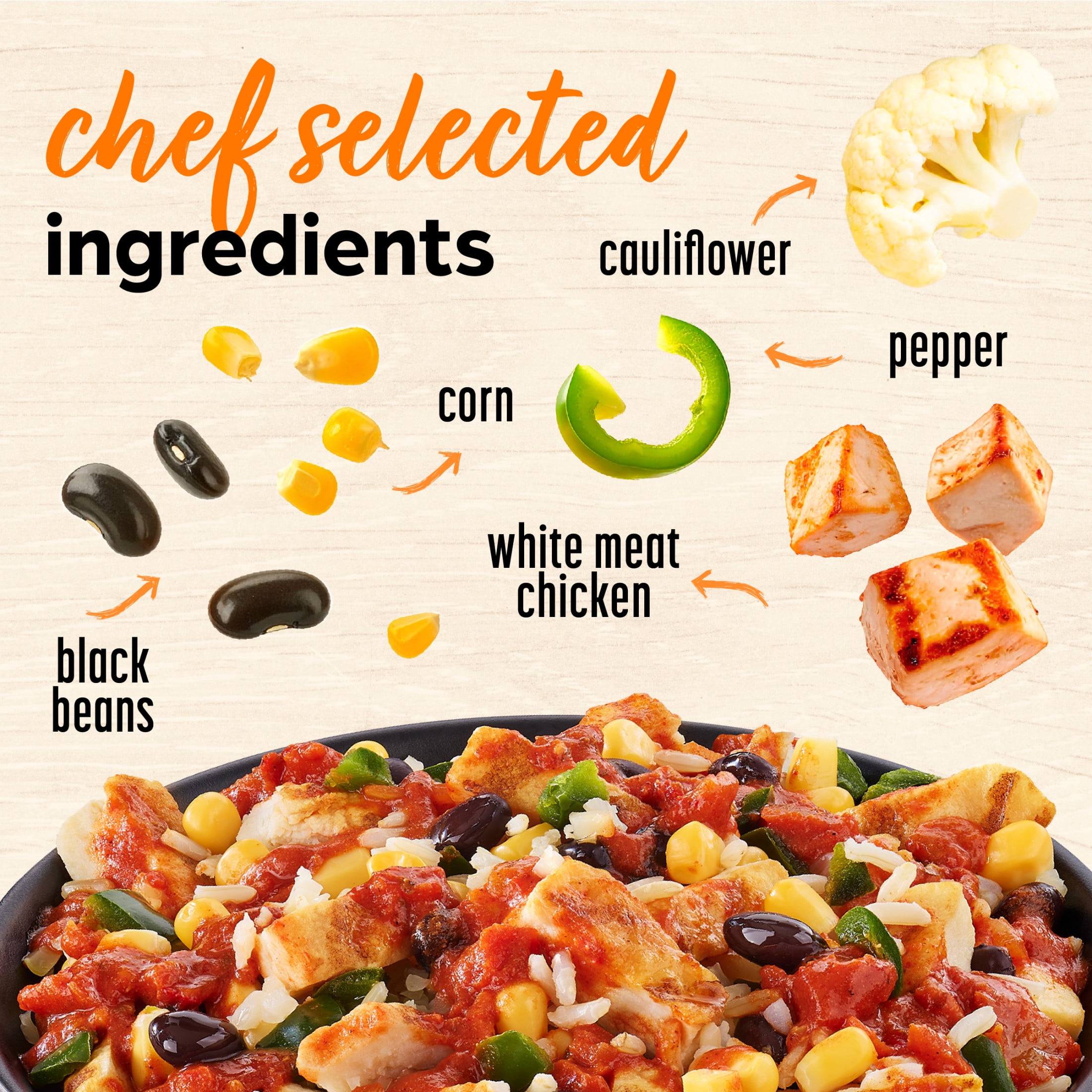 Lean Cuisine Signature Southwest Style Chicken, Frozen Lunch or Dinner Frozen Meals 8.9 oz