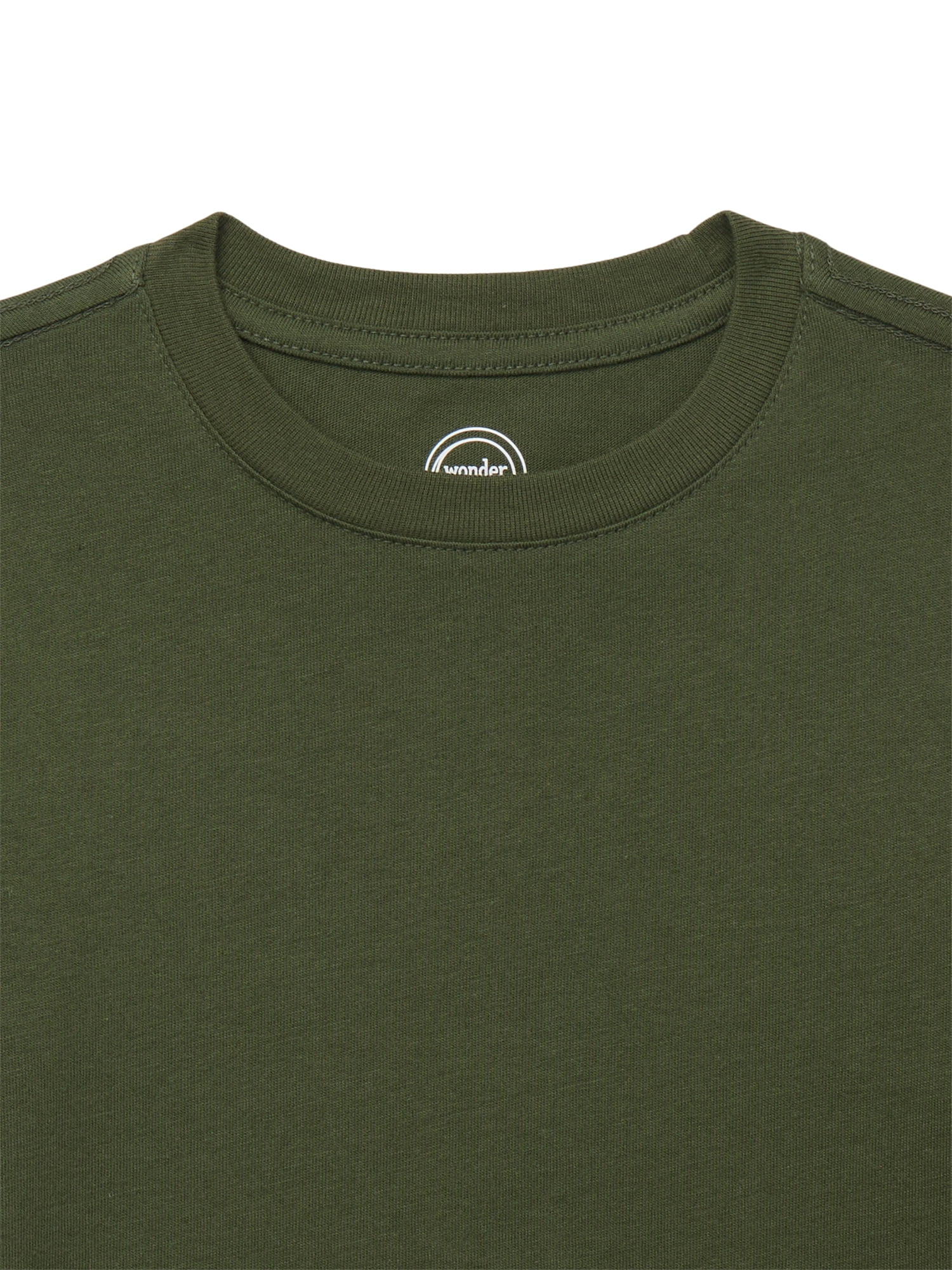 Wonder Nation Boys Kid Tough Short Sleeve Tee, Sizes 4-18 & Husky
