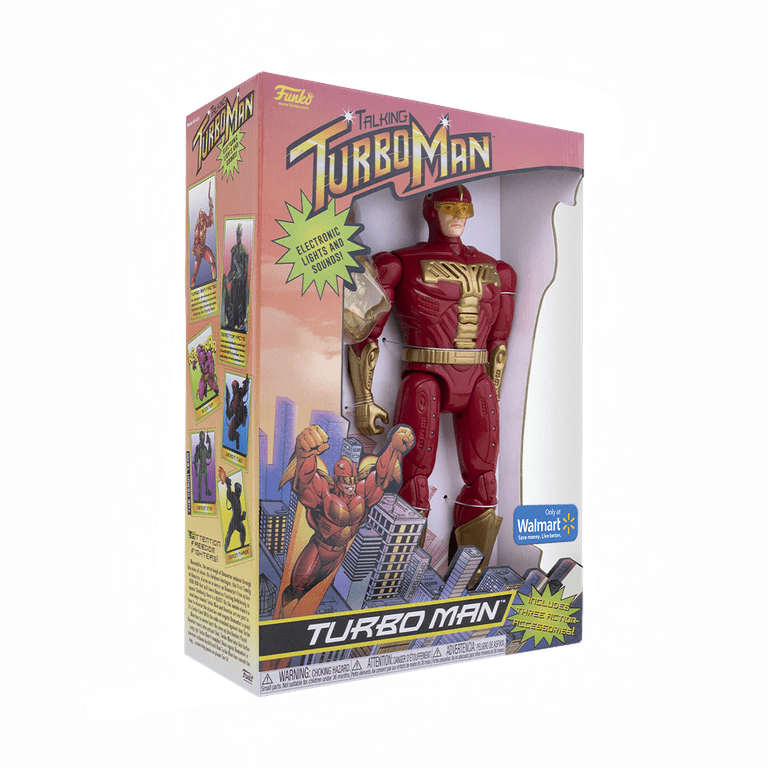 Funko Collectible Action Figure: Turbo Man with Lights and
