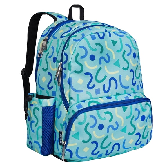 Wildkin Kids 17 Inch Backpack for Boys and Girls (Confetti Blue)
