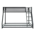 thumbnail image 3 of Lexicon Jovie Twin over Full Metal Bunk Bed in Black, 3 of 6