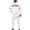 #G18-White, variant on Mens Los Angeles Graphic Hoodie Sweatsuit 2 Piece Tracksuit Set Casual Athletic Hooded Sweatshirt & Tapered Jogger Pants Suit