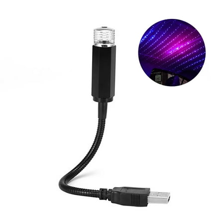 

Ounabing LED Projector Star Sky Ceiling Light Car Decoration USB Interior Atmosphere Lamp