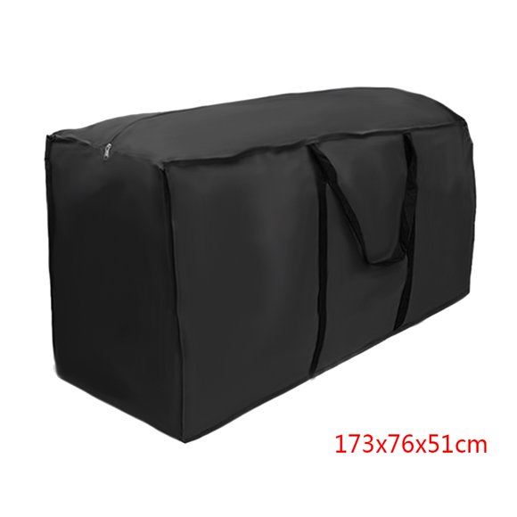 fashionhome 210D Oxford Cloth Waterproof Dustproof Outdoor Funiture Cushion Zipper Portable Storage Bag