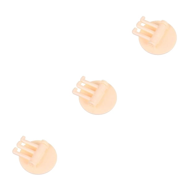 Billuyoard Gancho adhesivo sin costuras Ganchos para palos Baño Suministros de cocina Ganchos Soporte para llaves montado en la pared Bastidores Type1 NO1