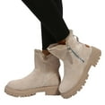 thumbnail image 3 of Daolelai Women's Thick-Soled Non- Short Plush Warm and Comfortable Snow Boots, 3 of 9