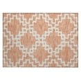 thumbnail image 2 of Addison Rugs Chantille Indoor/Outdoor Transitional Diamonds Salmon Washable Rectangle Rug, 1'8" x 2'6", 2 of 6