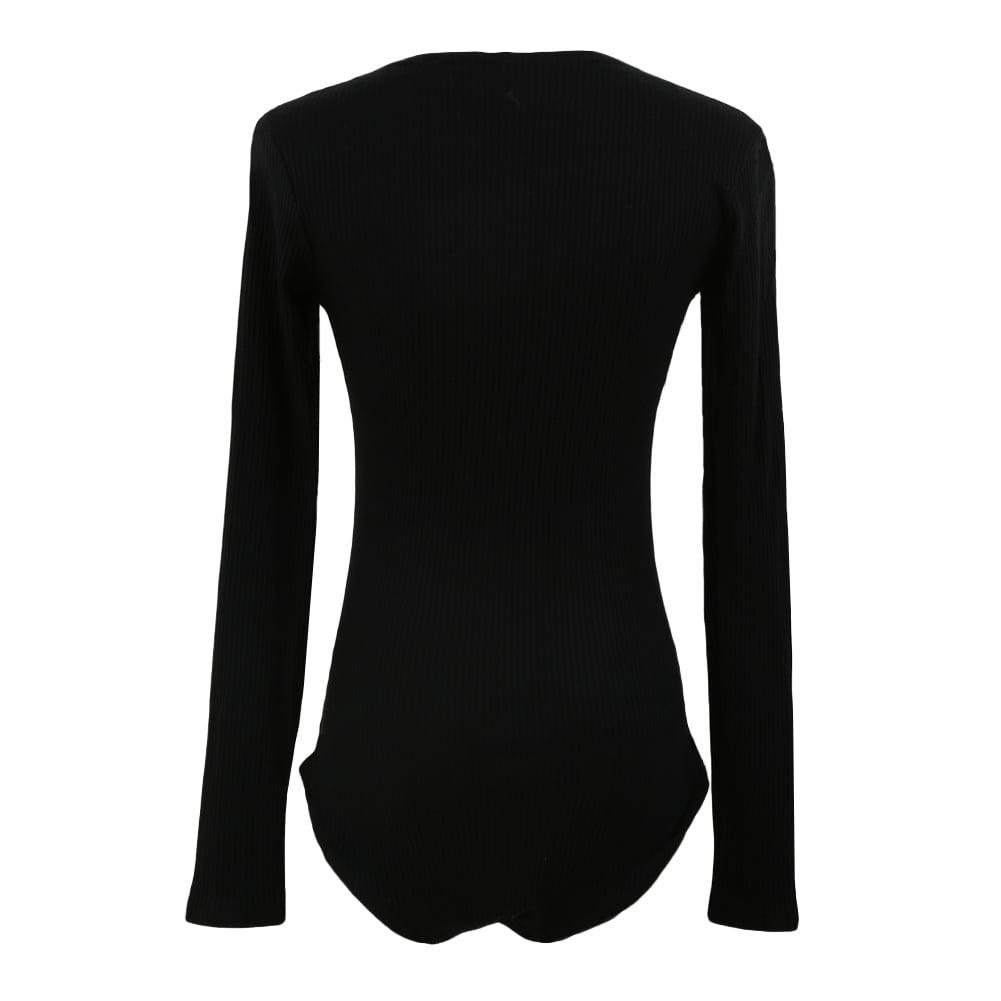 black bodycon bodysuit