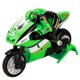 thumbnail image 1 of FELTECHELECTR Minimoto de radiocontrol de alta potencia, 2,4 G, 3 canales, escala 1:20 (verde), 1 of 6