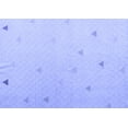 thumbnail image 1 of Ahgly Company Machine Washable Indoor Rectangle Solid Blue Modern Area Rugs, 6' x 9', 1 of 4