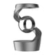 thumbnail image 4 of Juguete de Escritorio Cinético Hugo que Desafía La Gravedad Bola Levitante Adorno de Mesa para Mantener El Enfoque Giroscopio Flotante de Escritorio de Bola Gris Plata, 4 of 9