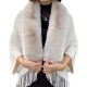 thumbnail image 1 of Guardurnaity Chal suelto de punto para mujer, borlas a la moda, accesorios para fotos de fiesta de viaje, cárdigan elegante lavable de otoño para mujer Abrigos y chamarras Beige Guardurnaity AP013843-02, 1 of 6