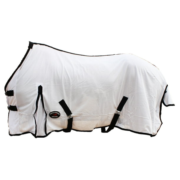 Horse Fly Sheet Summer Spring Airflow Mesh UV White 7322