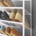 thumbnail image 3 of Whitmor, White 36-Pair Over The Door Shoe Organizer, 3 of 5