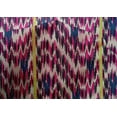 thumbnail image 4 of oneOone Cotton Silk Fabric Stripe & Chevron Ikat Print Fabric BTY 42 Inch Wide, 4 of 4