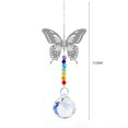 thumbnail image 4 of Colgante Mariposa Colgante de cristal de mariposa, cuentas de colores, decoración de araña colgante (A) Wdftyju Libre de BPA, 4 of 4