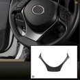 thumbnail image 4 of ABS Carbon Fiber Pattern for Toyota CHR C-HR - Car Steering Wheel Button Frame Cover Trim Interior Accessories, 4 of 5