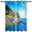 5, variant on Beach Stones Sky Window Curtain Modern European Style Curtains for Bedroom Living Room Backdrop Curtain