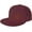 Dark Red, variant on Metatron's Cube Flat Brim Cap Unisex Flat Bill Baseball Cap