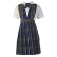 thumbnail image 2 of Cookie's Girls' Jumper (Sizes 2 - 6X) - gray/royal/white *plaid #62*, 6x (Little Girls), 2 of 2