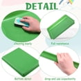 thumbnail image 2 of 10 Pcs Flat Storage Organizer Tray Bin Letter Size Paper Tray for Classroom Plastic Stackable File Organizer for School Office Teacher Book Organization(Green,16.14 x 11.81 x 1.38 Inch), 2 of 13