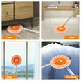 thumbnail image 6 of Txkrhwa 90-inch Adjustable Wall Cleaner Mop, 180° Rotatable Ceiling Mop, Extendable Wall Dust Cleaner, with 5 Mop Head for Floor Door Window Ceiling, and Bathroom Cleaning, 6 of 8