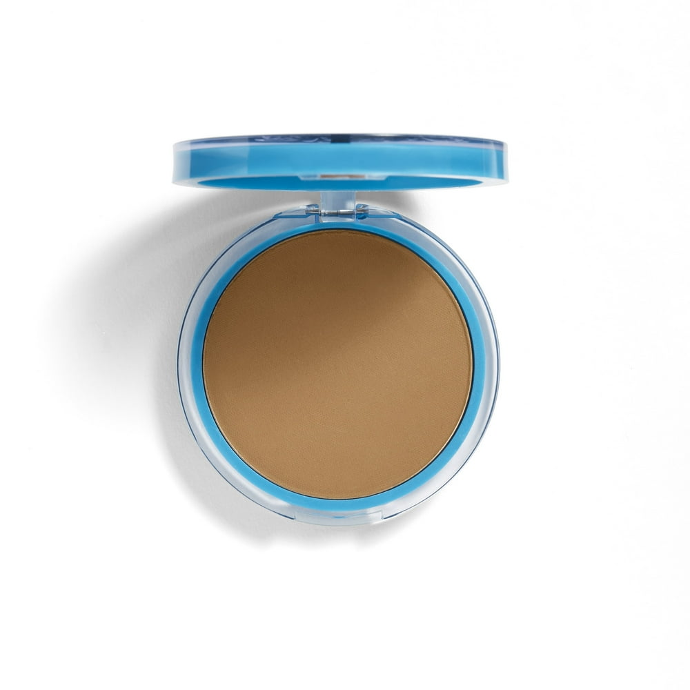 COVERGIRL Clean Matte Pressed Powder Foundation, 565 Tawny, 0.44 oz