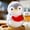 E, variant on D Penguin Stuffed Toy With Watermelon For Kids Cute Plush Animal Doll