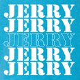 thumbnail image 6 of Wild Bobby Jerry Springer 90's TV Talk Show Host Jerry Jerry Chant Famous People Tri-Blend Racerback Tank Top, Vintage Turquoise, Medium, 6 of 6
