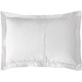 thumbnail image 2 of White Paisley Quilted Pillow Shams Cotton Standard Size Pillow Cases Set Of, 2 of 3