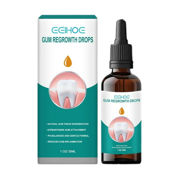 OralRenew Gum Regrowth Drops 30ml Natural Treatment for Oral Health Restoration, Soothing Gum Repair Liquid for Healthy Gums