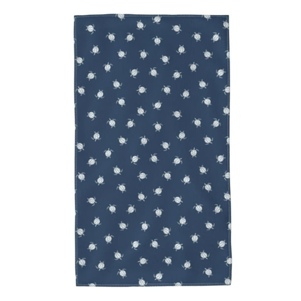 Balery Turtle Toalla de Microfibra Premium con Estampado – 27.5x16 pulgadas, Alta Absorción, Suave y Aterciopelada, Secado Rápido