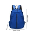 thumbnail image 3 of Large Capacity Nylon Travel Backpack with Handle, Durable Multi-Compartment Commuting Bag, Comfortable Shoulder Straps Daypack for School Work Travel Daily Use, 3 of 6