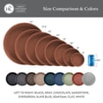 thumbnail image 6 of HC Companies Classic Plastic 10 Inch Round Flower Pot Plant Saucer, Sandstone, 6 of 7