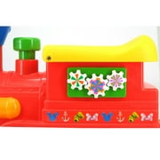 Disney: Mickey Mouse 2-in-1 Battery-Powered Ride-on Choo Choo Train W/ Caboose & Tracks