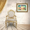 thumbnail image 3 of Alpenglow Workshop 24x17 Gold Ornate Wood Framed with Double Matting Museum Art Print Titled - Floating Away, 3 of 4
