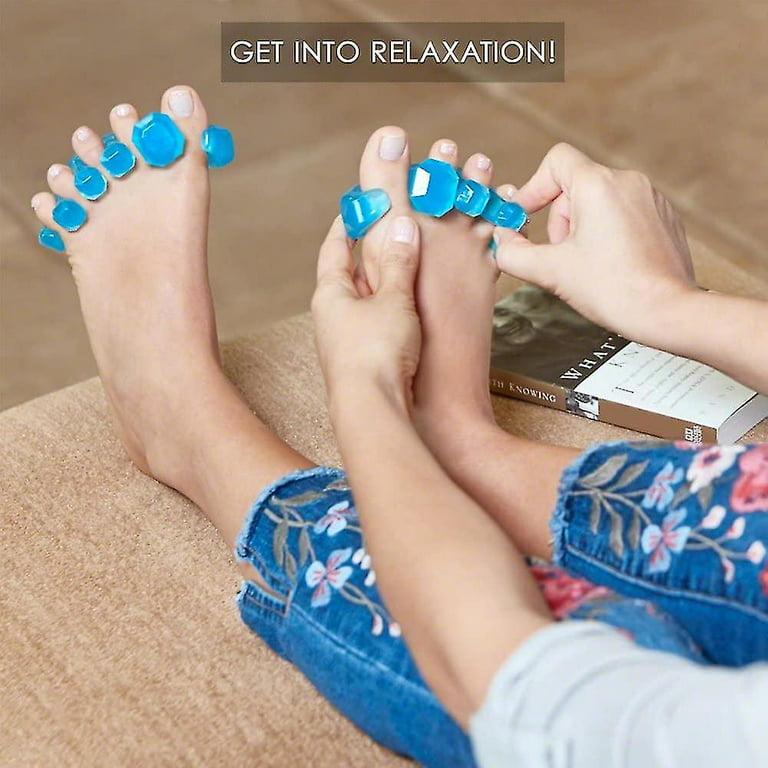 Yogatoes Gems: Gel Toe Stretcher & Toe Separator Americas Choice For  Fighting Bunions, Hammer Toes, & More! 