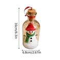 thumbnail image 4 of Recordable Christmas Tree In a Bottle,Stocking Stuffers,Recordable Christmas Glass Bottle, Personalized Voice Message Ornament, Snow Scene Keepsake for Xmas Decor and Gifting(White), 4 of 10