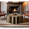 thumbnail image 3 of Meridian Furniture Eloise Brass Iron Coffee Table, 3 of 7