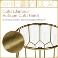 thumbnail image 5 of Adore Decor Harper Side Table Gold (FUST10018A), 5 of 8