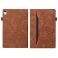 thumbnail image 7 of Case for iPad 10th Generation 10.9 Inch 2022, TECH CIRCLE Slim Premium PU Leather Folding Multi-Angle Stand Cover with Front Pocket & Pencil Holder Cover for Apple iPad 10.9 Inch 2022, Brown, 7 of 7