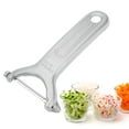 thumbnail image 4 of Westmark Germany Julienne Peeler with Sharp Stainless Steel Blade - Enhance Your Platter with Cuts of your Favorite Vegetable, 4 of 5
