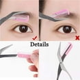 thumbnail image 5 of Eyebrow Trimmer Universal Trimmer/Comb Eyelash Trimmer Eyebrow Trimmer with Comb Facial Hair Removal Beauty Plastic Shaver Cosmetics Makeup Accessories (Pink), 5 of 5