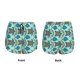 thumbnail image 3 of Balery Turtles And Seahorses Pantalones cortos deportivos para mujer con forro y dos bolsillos, elásticos, para entrenamiento, gimnasio, yoga-X-Large, 3 of 7