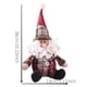 thumbnail image 4 of Muñeco de Papá Noel para decoración del hogar, muñeco de nieve y ciervo, adorno colgante para árbol de Navidad, Año Nuevo, 2023, 4 of 4