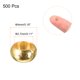 thumbnail image 2 of 500uds Redondas Engarzadas Unique Bargains Cuentas 4mm Engarzadas Extremo Espaciador Cuentas Diminutas Tapones para Pulsera Joyería Fabricación Bricolaje Multicolor, 2 of 5