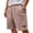 Watermelon Red, variant on Dwellite Mens Corduroy Shorts 2026 Elastic Waist Button Casual Summer Beach Lounge Shorts with Pockets Sky Blue L
