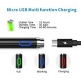 thumbnail image 3 of Stylus Pen for Touch Screens, Digital Pencil Active Pens Fine Point Stylist Compatible with iPhone iPad Pro and Other Tablets(Black), 3 of 6