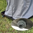 thumbnail image 3 of Yuarrent Bandeja de agua al aire libre impermeable de PVC para ducha de coche tienda de ducha conveniente bandeja Base para sombrilla tienda carpas, 3 of 6